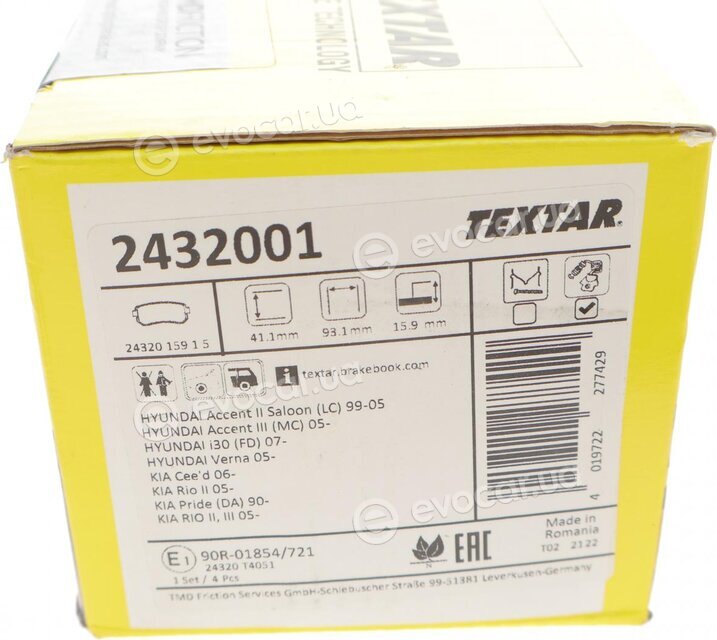 Textar 2432001