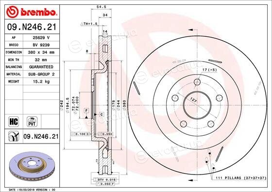 Brembo 09.N246.21