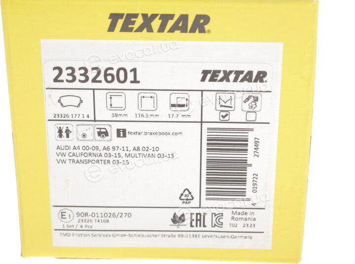 Textar 2332601