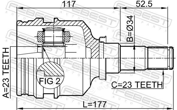 Febest 0111-001