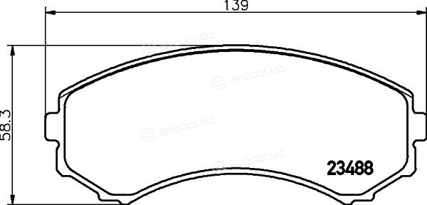 Hella Pagid 8DB 355 009-461