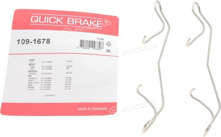 Kawe / Quick Brake 109-1678