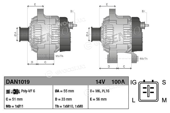 Denso DAN1019