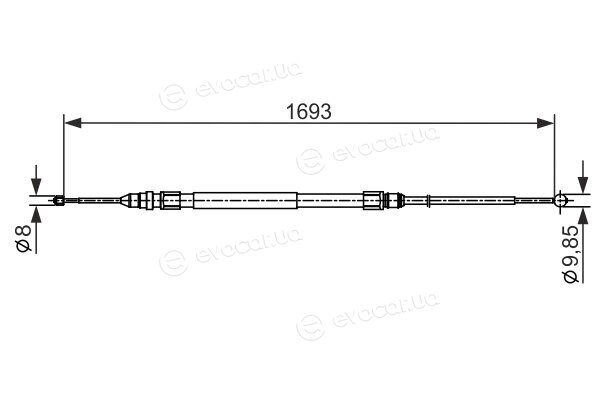 Bosch 1 987 482 542