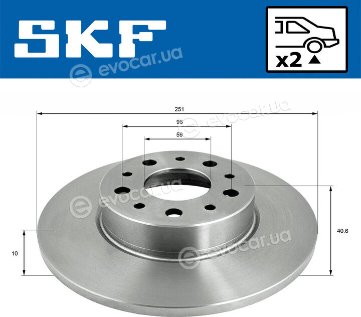 SKF VKBD 90392 S2