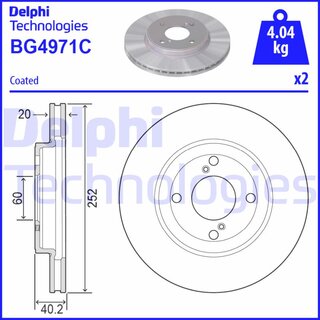 Delphi BG4971C