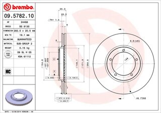 Brembo 09.5782.10