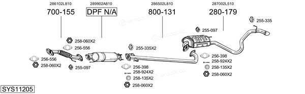 Bosal SYS11205