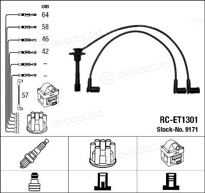 NGK / NTK RCET1301