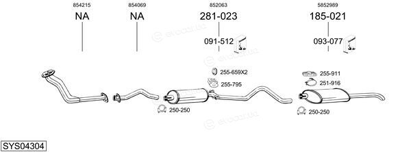 Bosal SYS04304