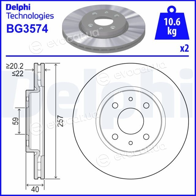 Delphi BG3574