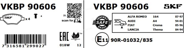 SKF VKBP 90606