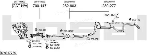 Bosal SYS17760