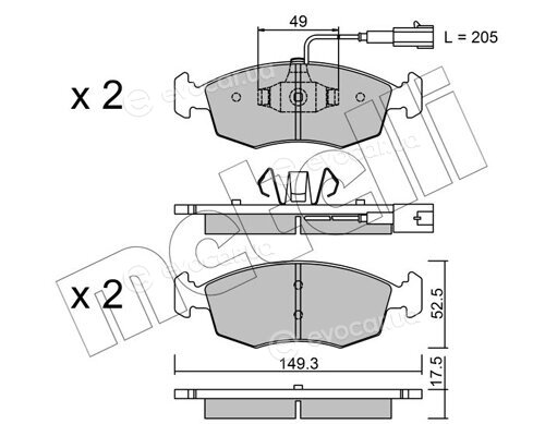 Metelli 22-0274-4