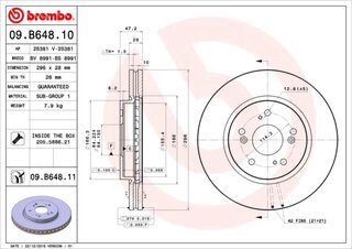 Brembo 09.B648.10