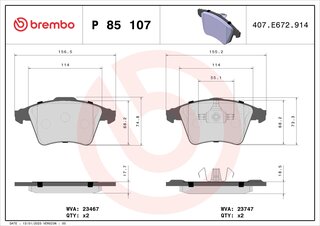 Brembo P 85 107