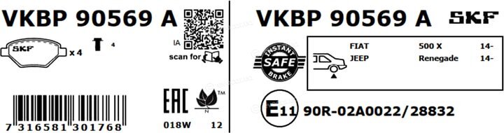 SKF VKBP 90569 A