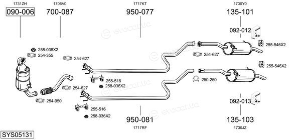 Bosal SYS05131