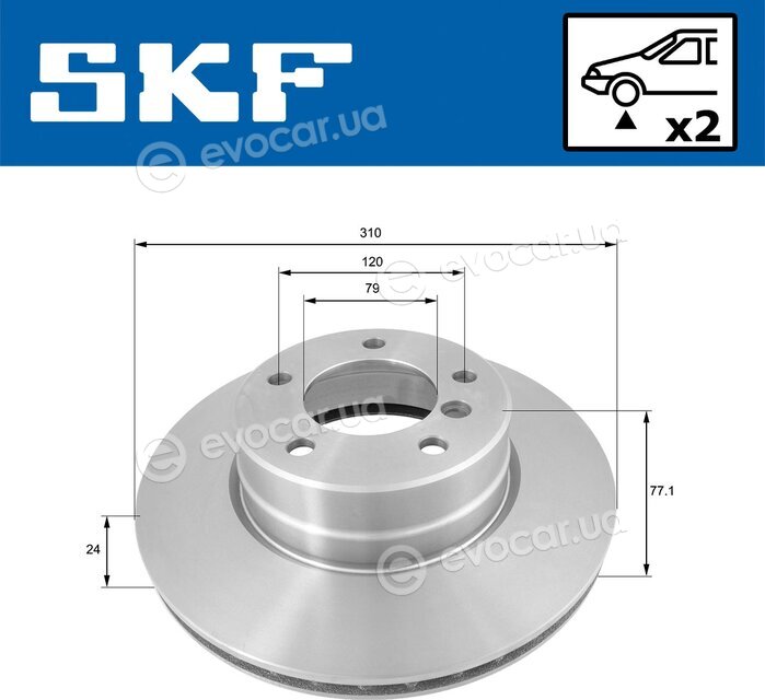 SKF VKBD 80196 V2