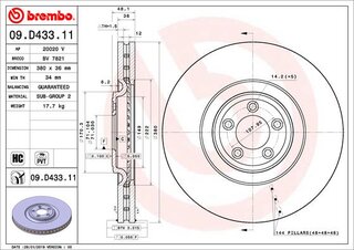 Brembo 09.D433.11