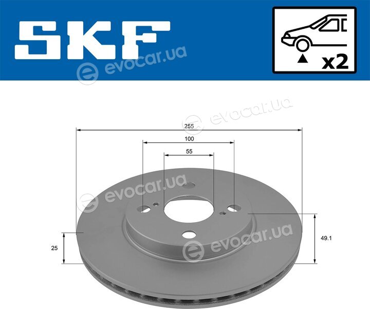 SKF VKBD 80333 V2