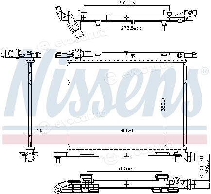 Nissens 607029