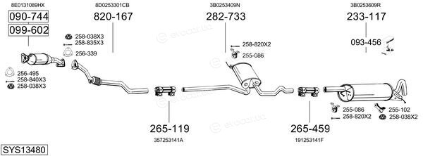 Bosal SYS13480