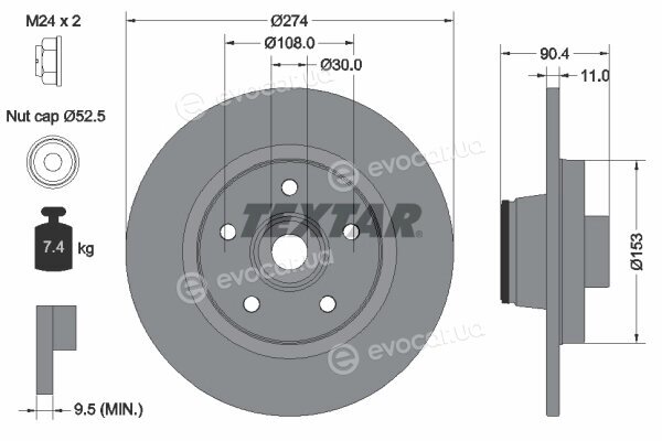 Textar 92196203