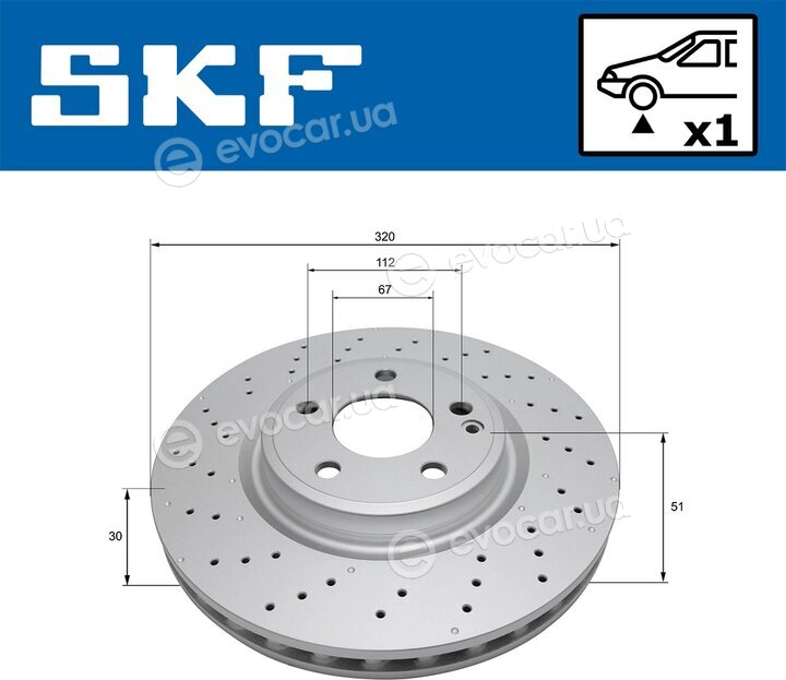 SKF VKBD 81120 V1