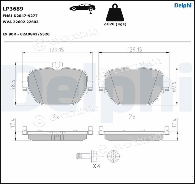 Delphi LP3689