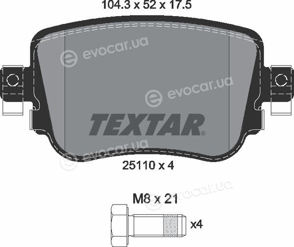 Textar 2511001