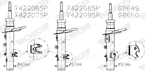 Monroe 742206SP