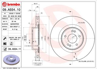 Brembo 09.A554.11