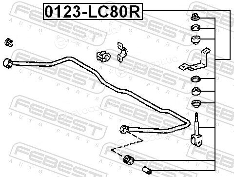 Febest 0123-LC80R