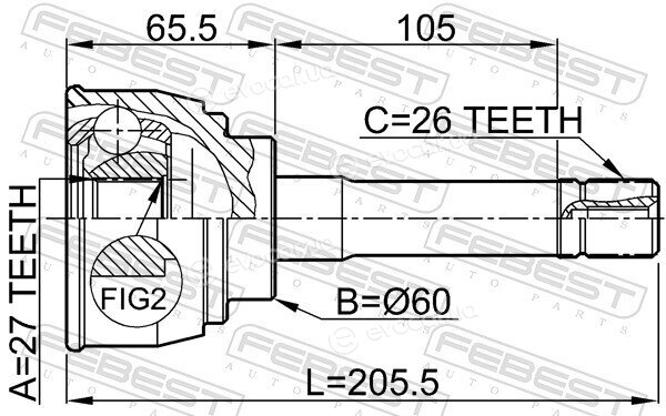 Febest 0110-059