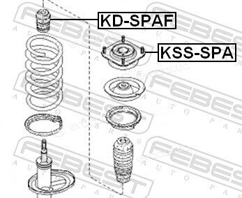 Febest KD-SPAF