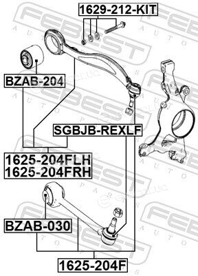 Febest 1625-204FRH