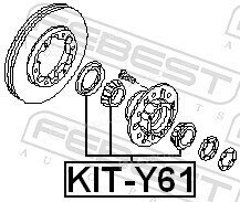 Febest KIT-Y61