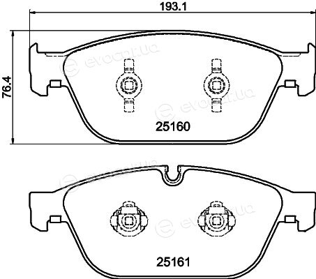 Hella Pagid 8DB 355 016-021