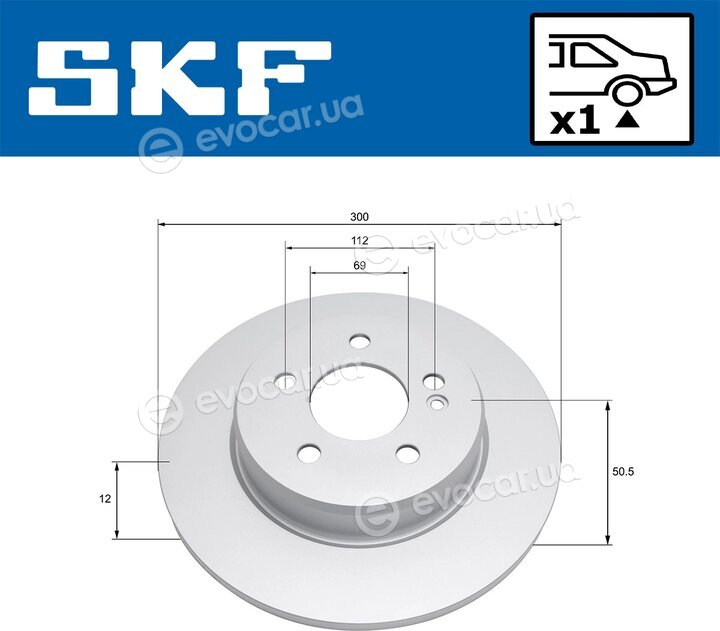 SKF VKBD 91110 S1