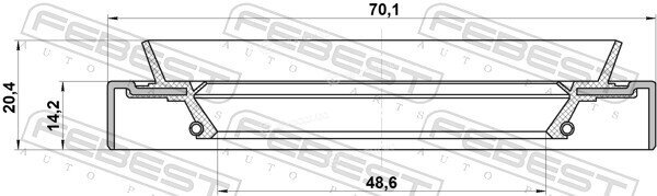 Febest 95HDS-50701420X