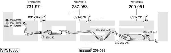 Bosal SYS16380