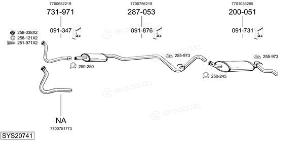 Bosal SYS20741