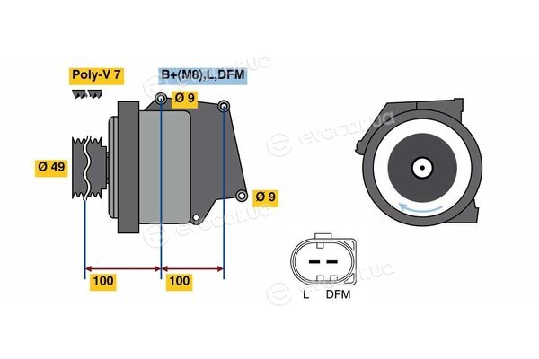 Bosch 0 122 0AA 3D0