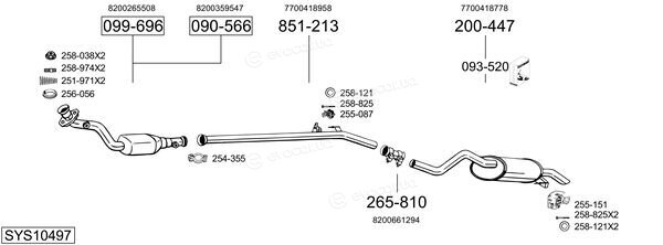 Bosal SYS10497