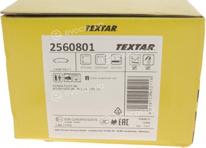 Textar 2560801