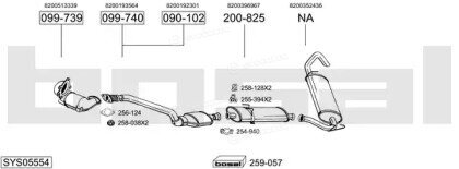 Bosal SYS05554