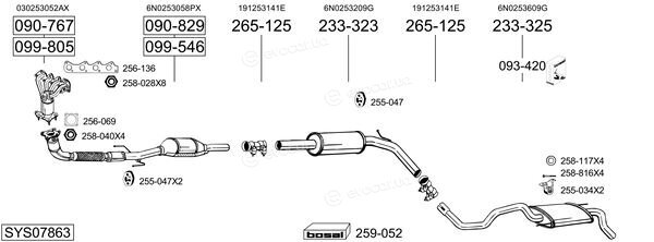 Bosal SYS07863