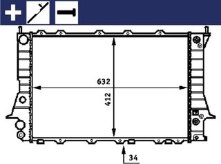 Mahle CR 413 000S