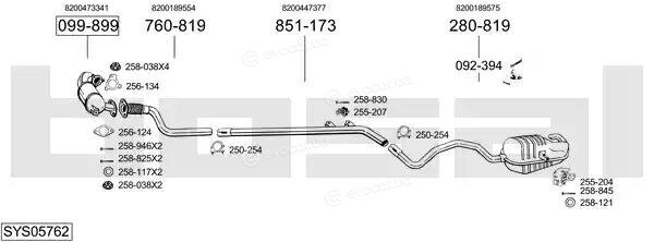 Bosal SYS05762